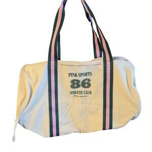NWT Victoria's Secret PINK dorm duffle bag tote with adjustable crossbody strap